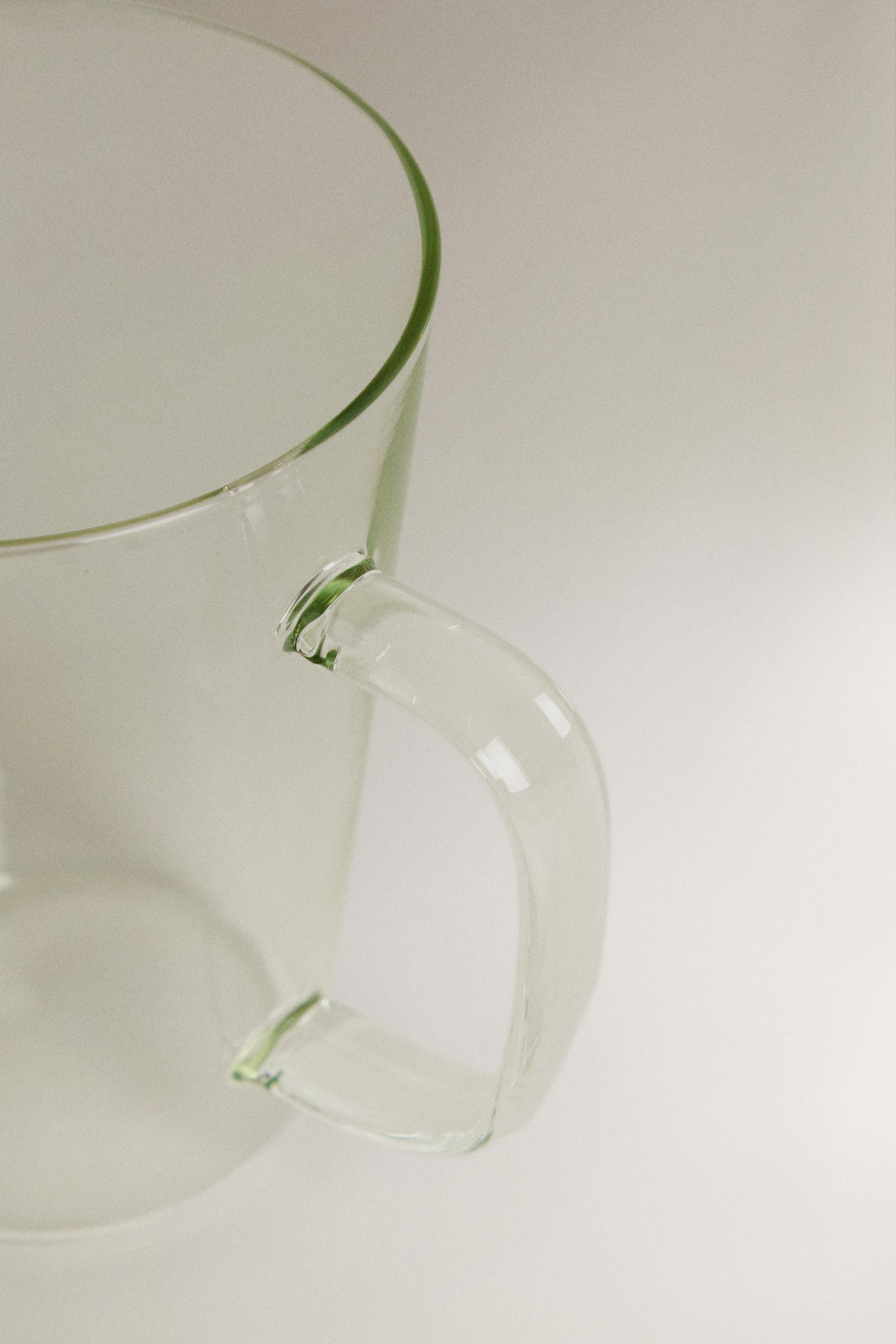 BOROSILICATE MUG WITH INITIAL B